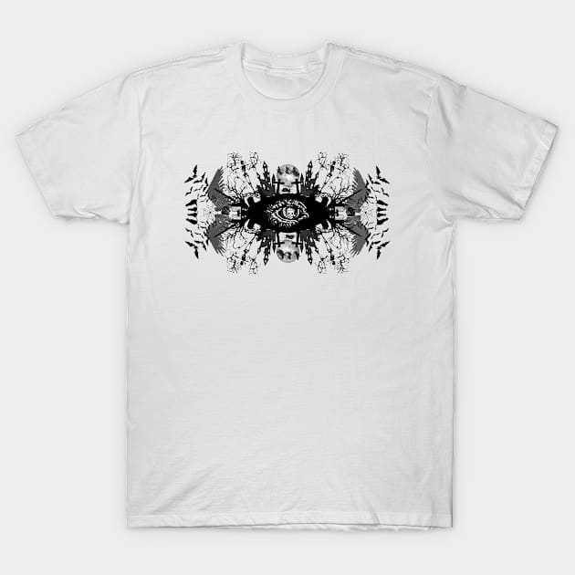 Think Eye Mandala T-Shirt by ThinkAceDesigns